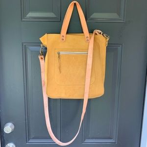 Women’s Yellow Leather Purse